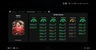 Here's a look Darwin Nunez Centurions card ratings (Image via EA Sports)